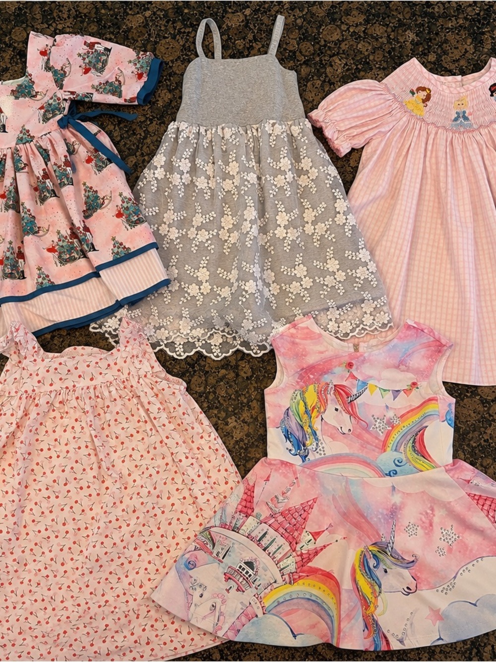 Girls Boutique Dress Bundle – 5 Dresses | Size 3-5